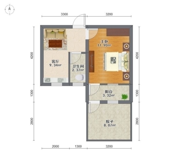推推99南京房产网铜坊苑户型图