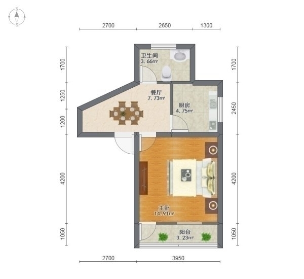 南京殷高巷小区户型图