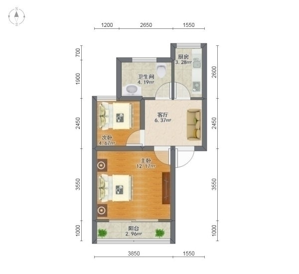 推推99南京房产网双塘里小区户型图
