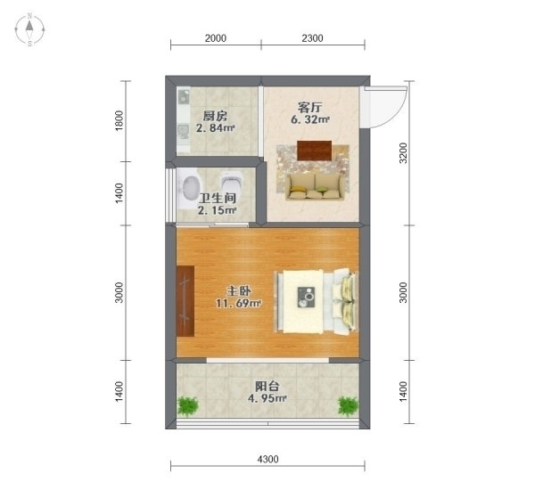 推推99南京房产网来凤里小区户型图