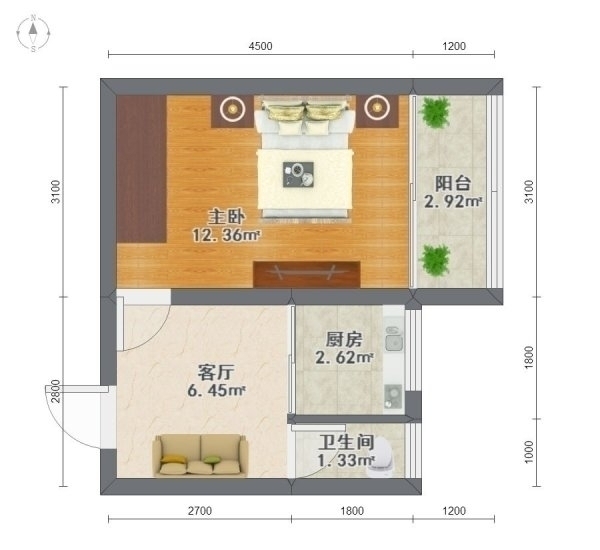 南京磨盘街小区户型图