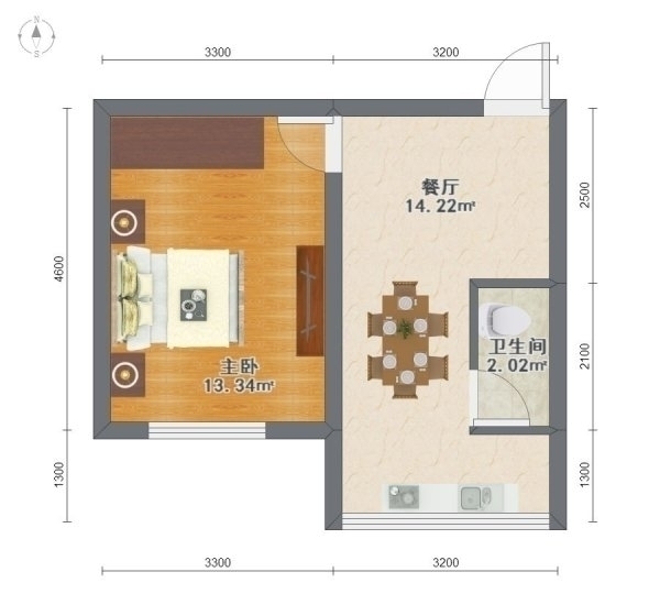 南京磨盘街小区户型图