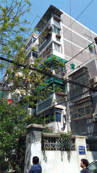 南京磨盘街小区外景图