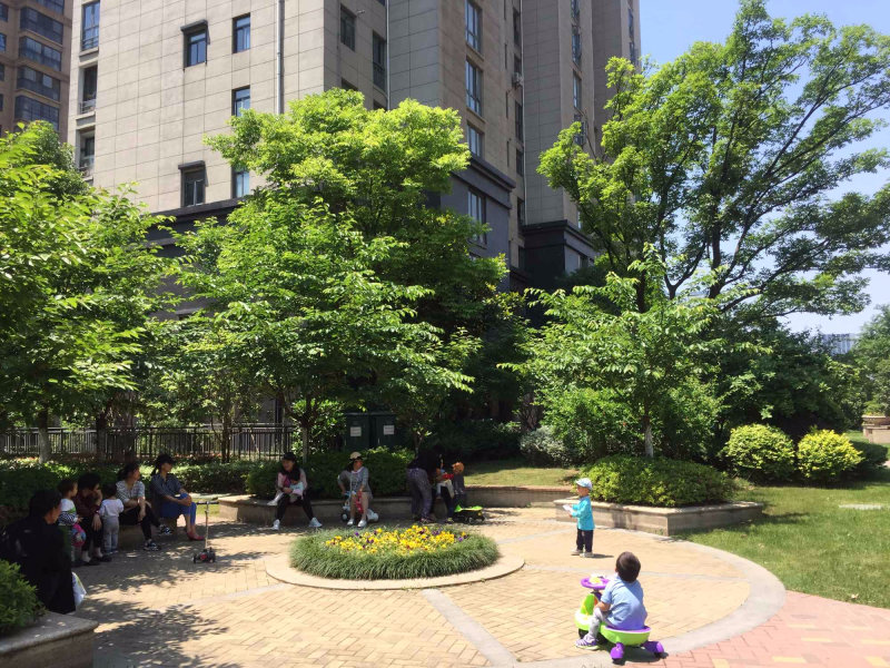 南京银城千花溪外景图