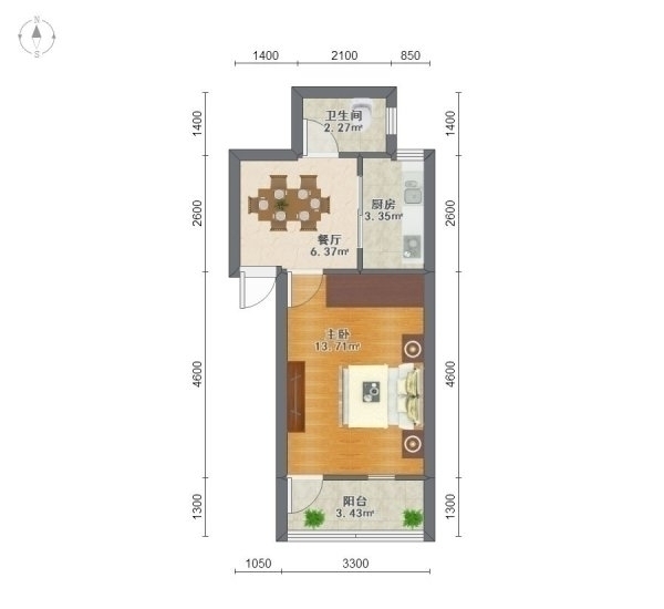 推推99南京房产网仙鹤里户型图