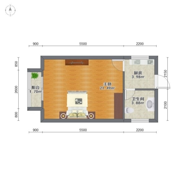 南京天地新城天玑座户型图