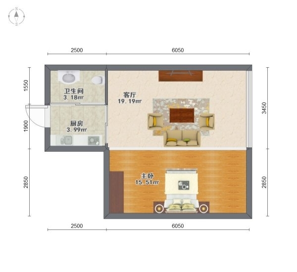 南京天地新城天玑座户型图