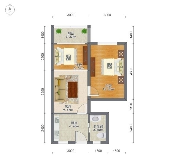 上海海联公寓二手房房源图片