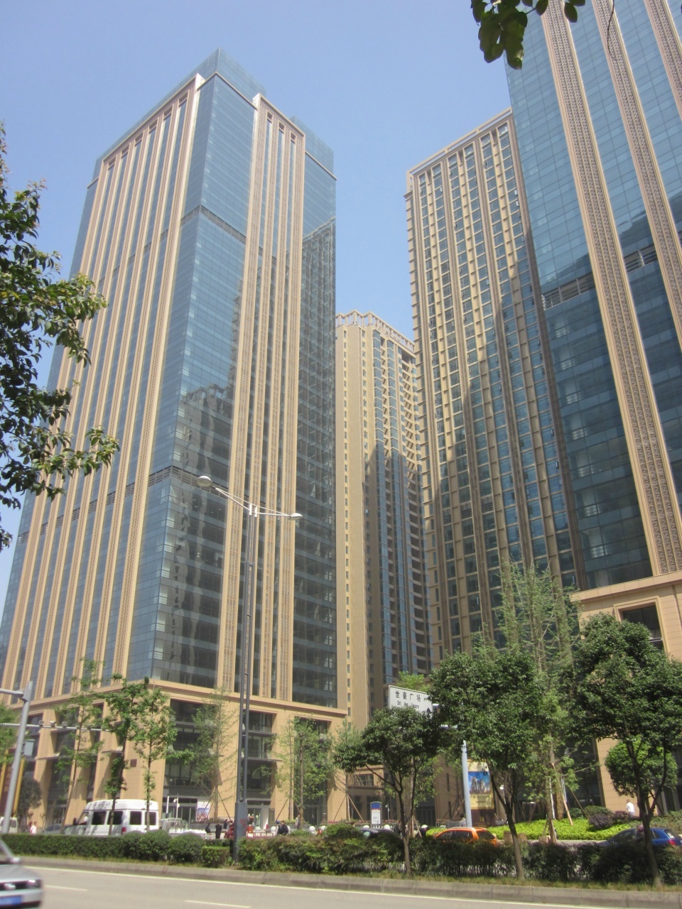成都蜀都中心外景图