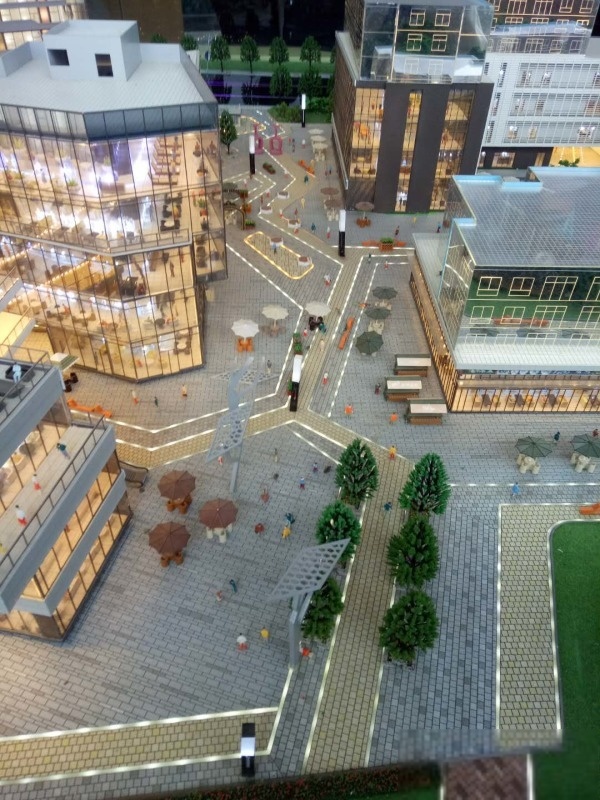 世豪广场麦德龙旁边,少有的全业态餐饮服务理念