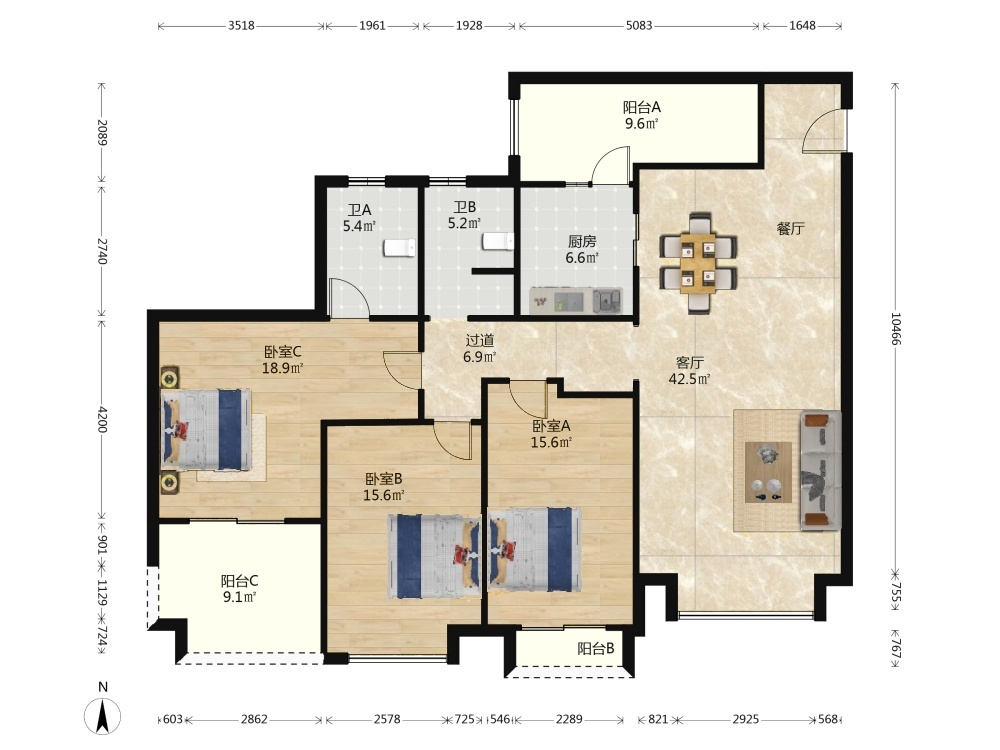 成都建发天府鹭洲二手房房源图片