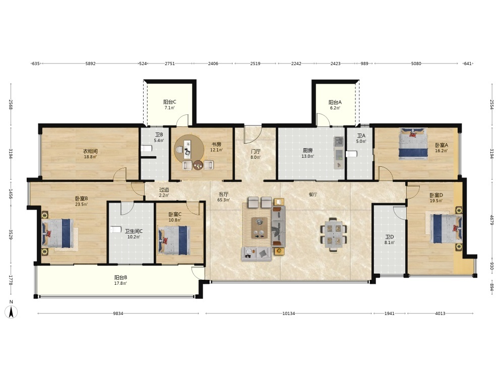 成都万科公园5号二手房房源图片