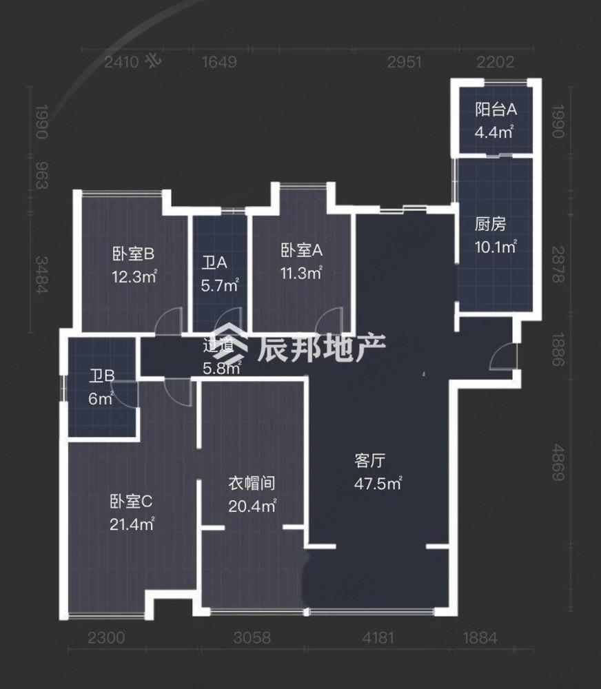成都复地雍湖湾二手房房源图片