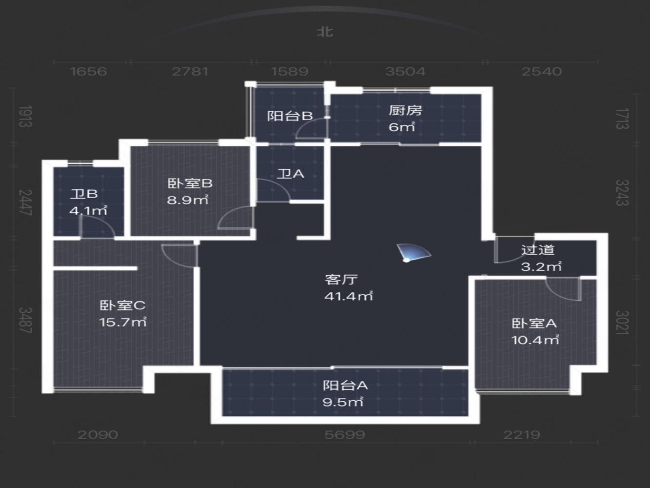 成都卓越珑樾府二手房房源图片