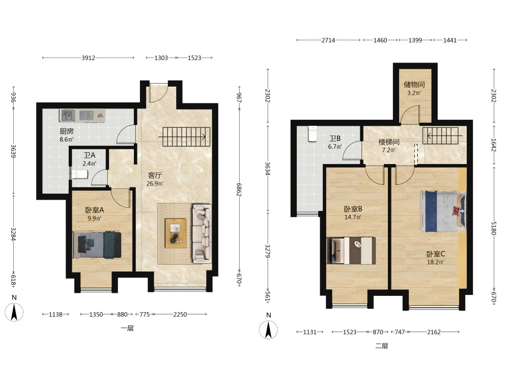 成都保利百合花园二手房房源图片