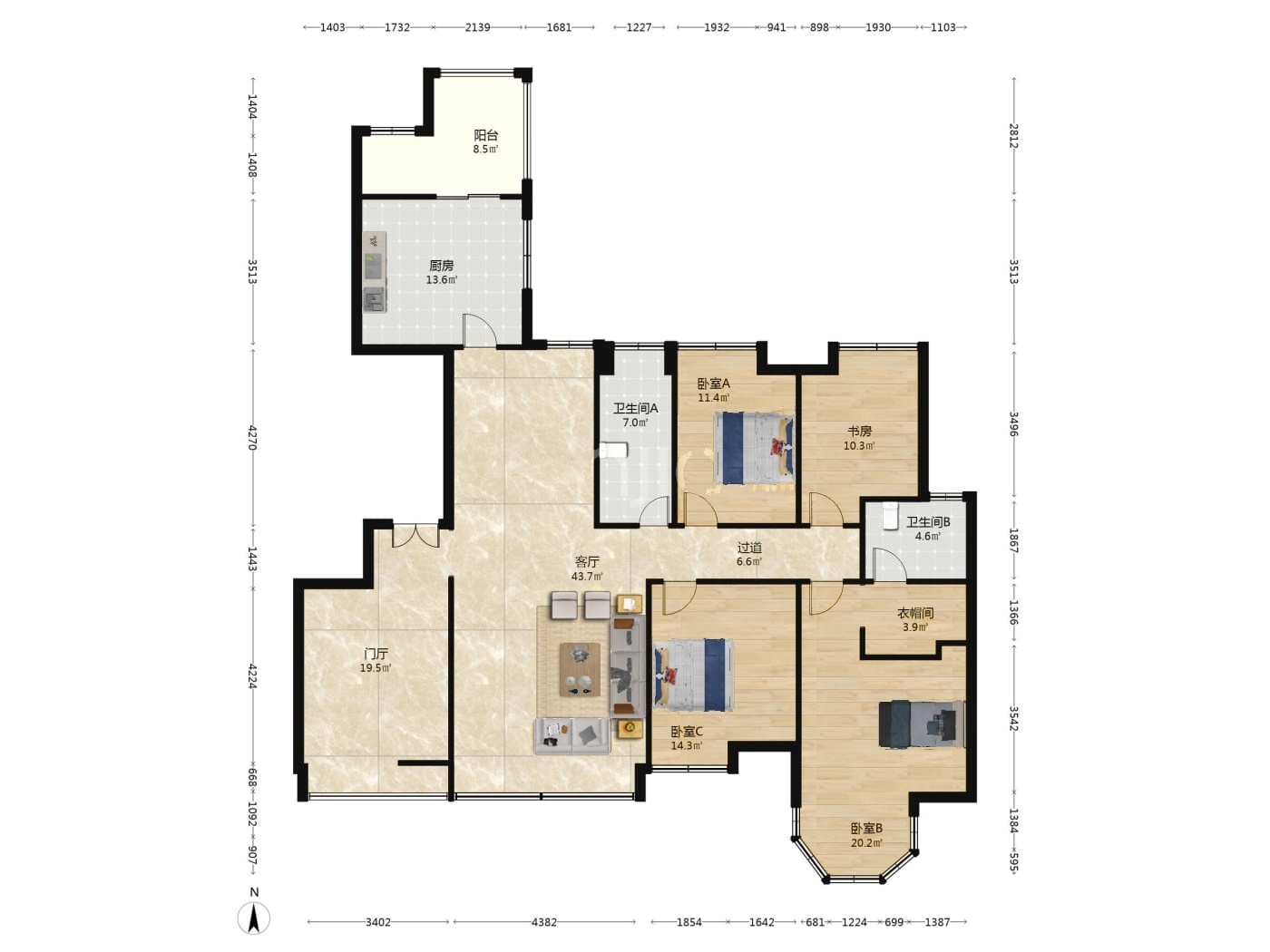 成都中海城南一号二手房房源图片