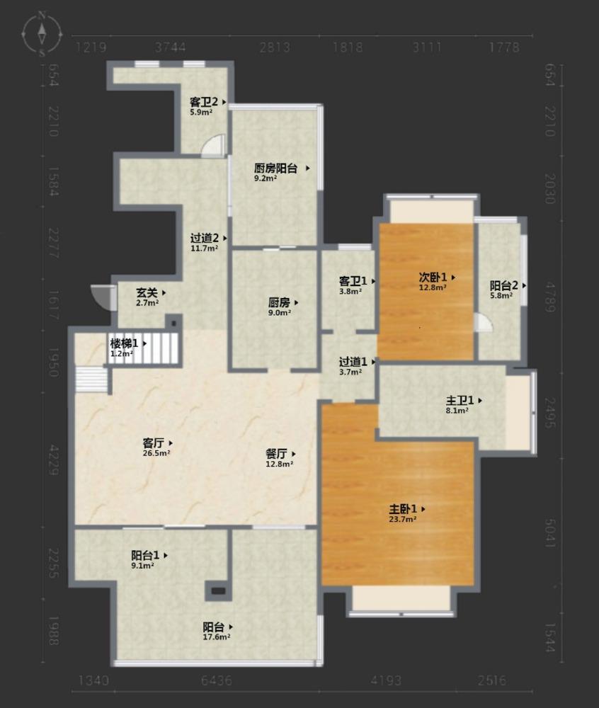 成都天合凯旋南城二手房房源图片