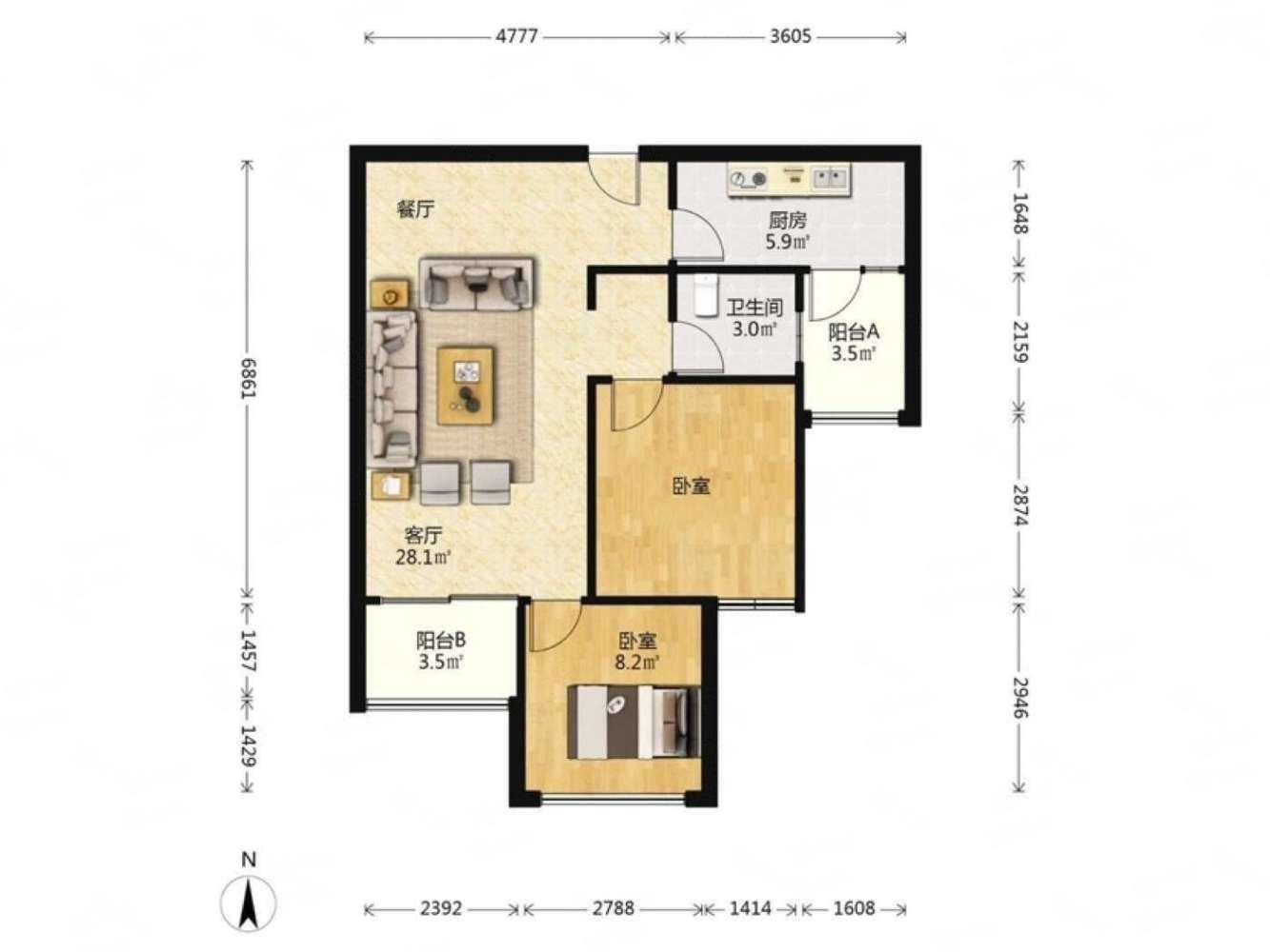 成都中洲锦城湖岸二手房房源图片
