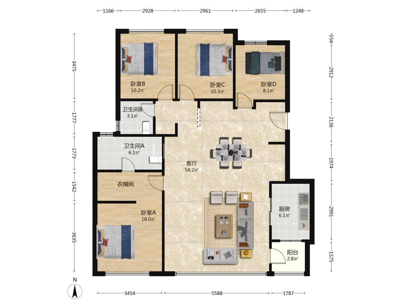 成都建发天府养云二手房房源图片