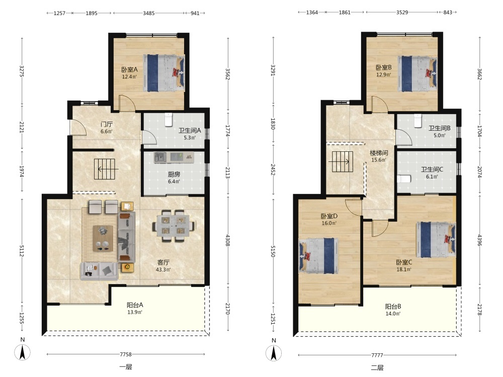 成都锦江金茂府二手房房源图片
