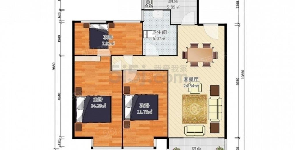 南京金地湖城艺境二手房房源图片
