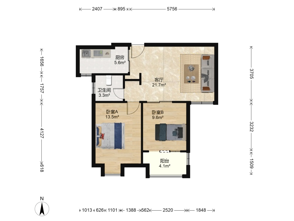 南京万科金域国际二手房房源图片