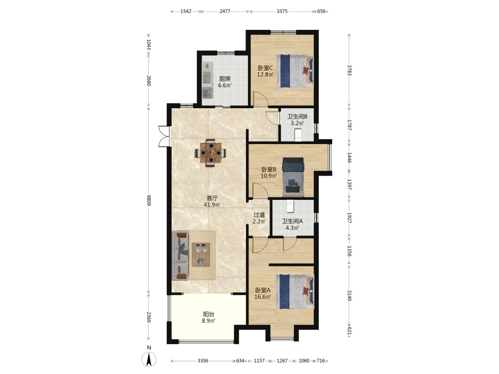 南京万科金域国际二手房房源图片