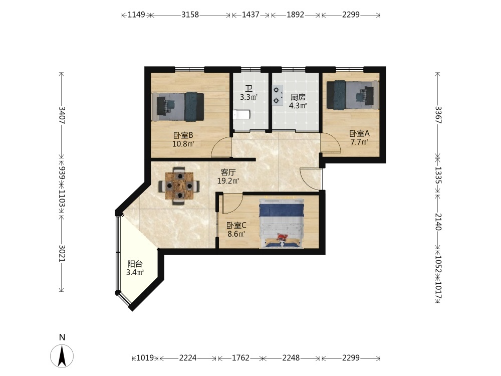 南京弓箭坊高层住宅小区二手房房源图片