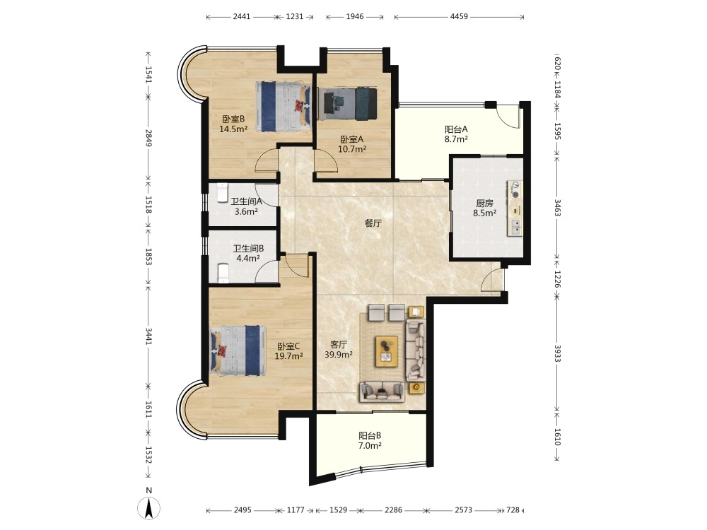 南京藏龙御景二手房房源图片