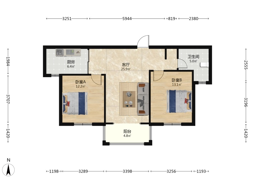 南京青山湾花园二手房房源图片