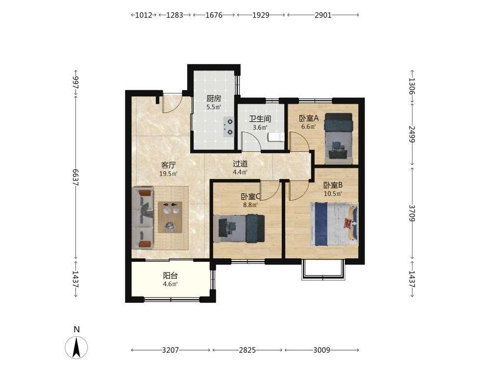 南京江宁金茂悦二手房房源图片