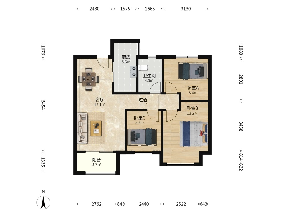 南京保利中央公园西苑二手房房源图片