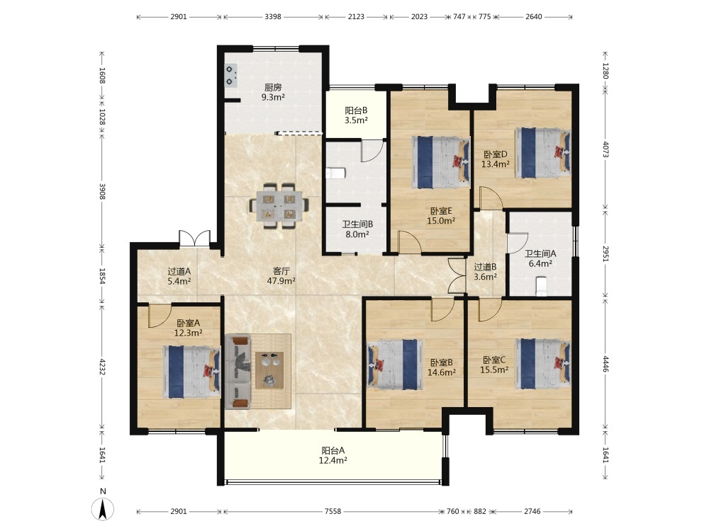南京紫峰公馆二手房房源图片