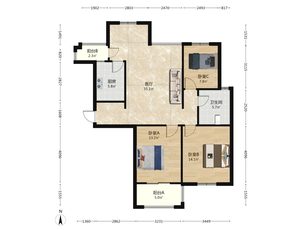 南京青山湾花园二手房房源图片
