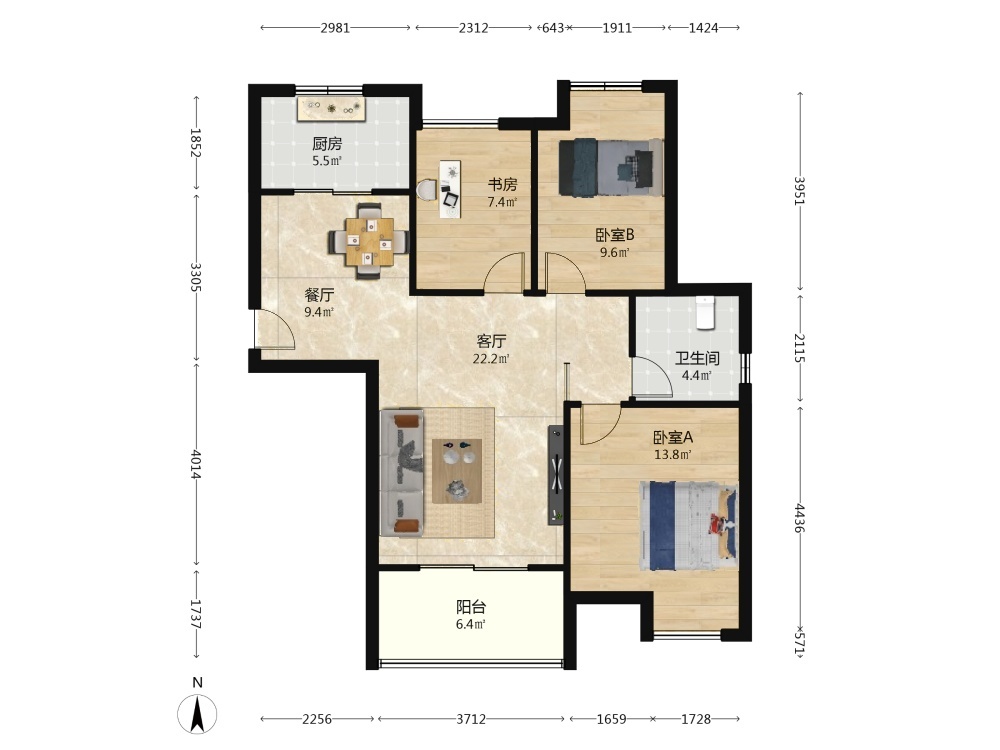 南京保利中央公园东苑二手房房源图片