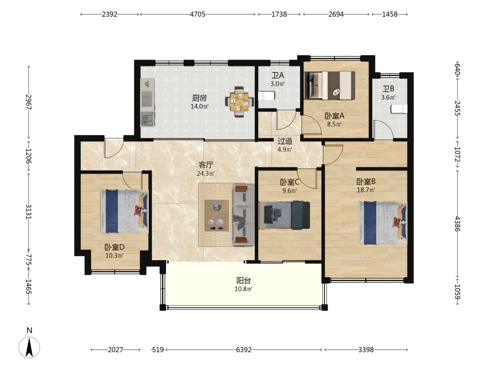南京中海方山印二手房房源图片