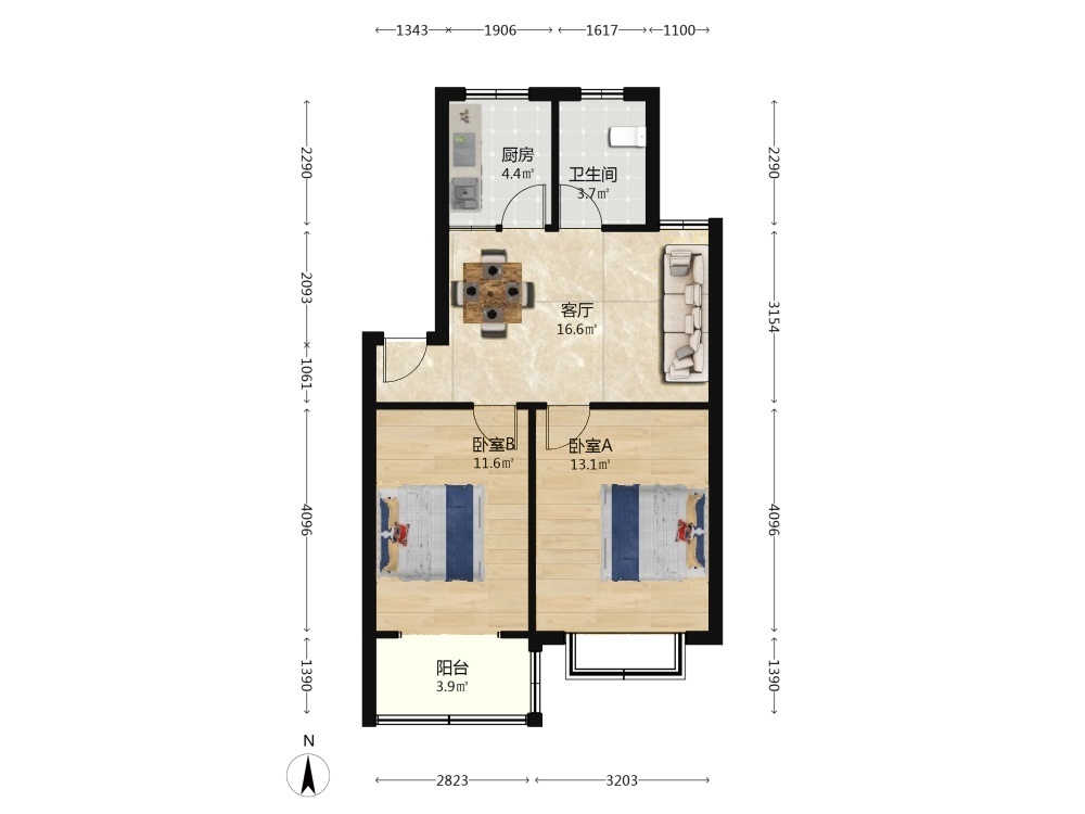 南京天景山公寓瑞庭苑二手房房源图片