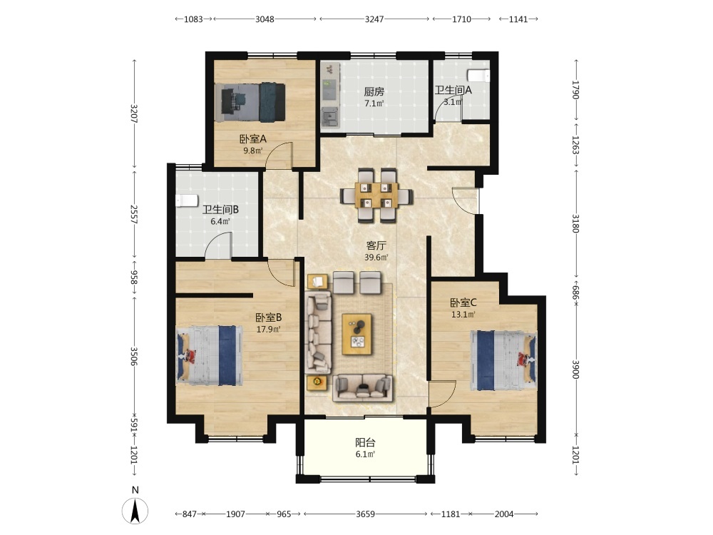 南京樾山林语二手房房源图片