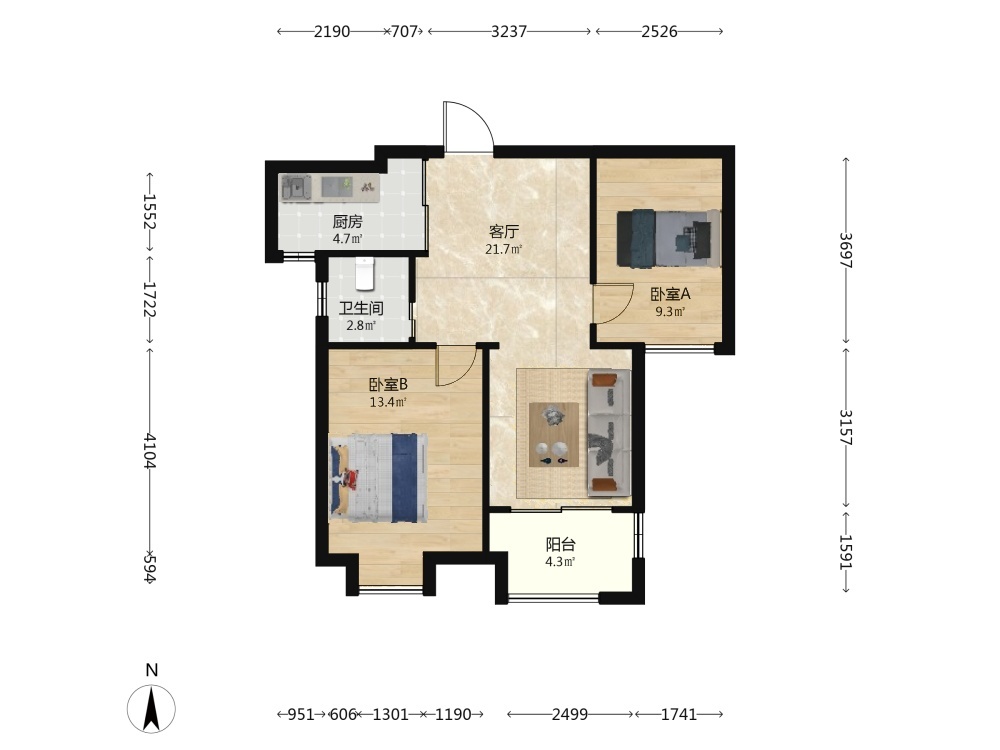 南京万科金域国际二手房房源图片