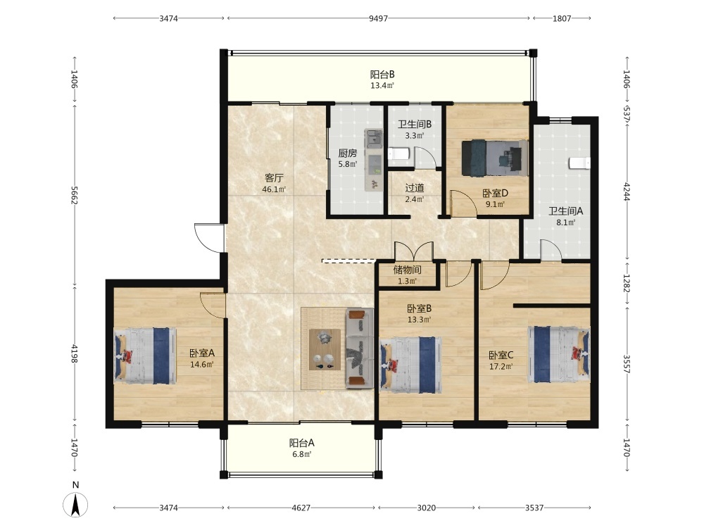 南京龙湖春江郦城郦宸苑二手房房源图片