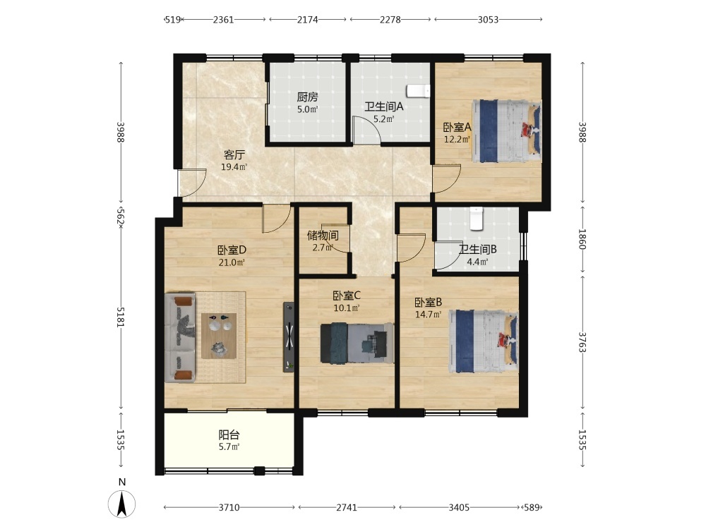 南京天瑞家园二手房房源图片