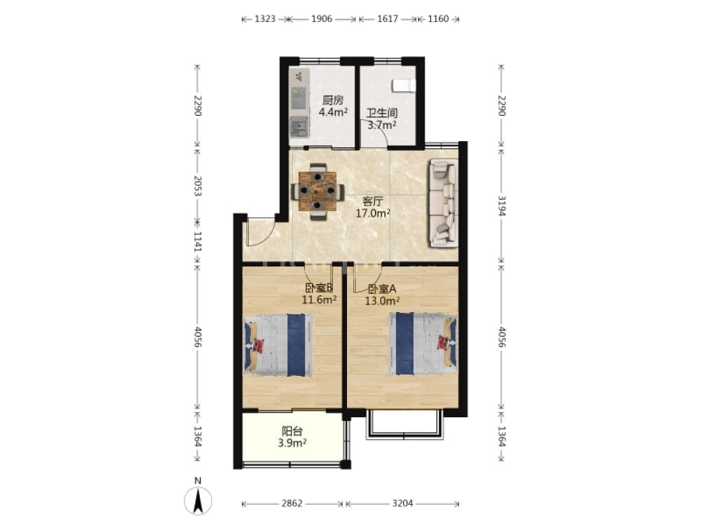 南京天景山公寓瑞庭苑二手房房源图片