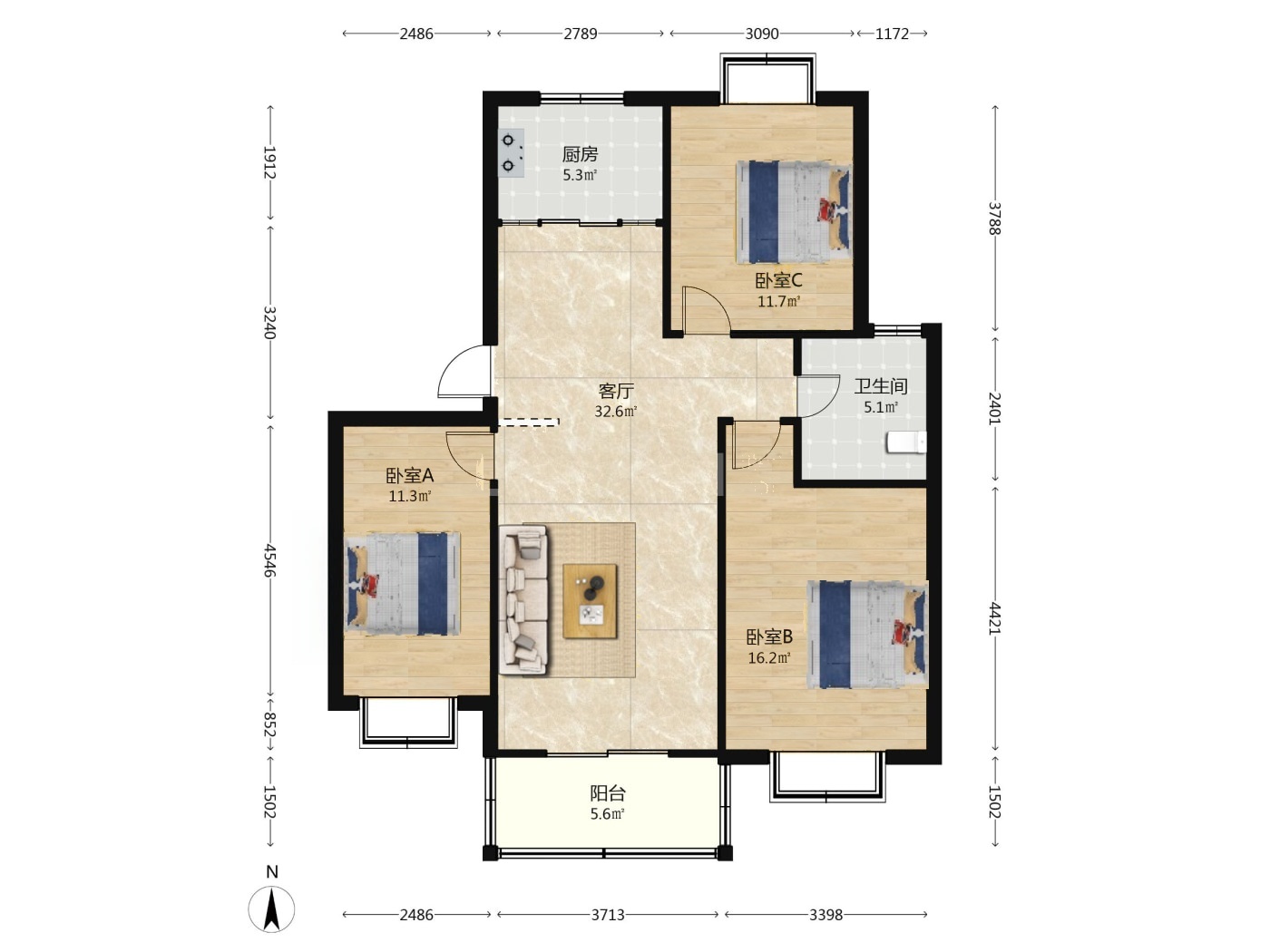南京风和日丽二手房房源图片