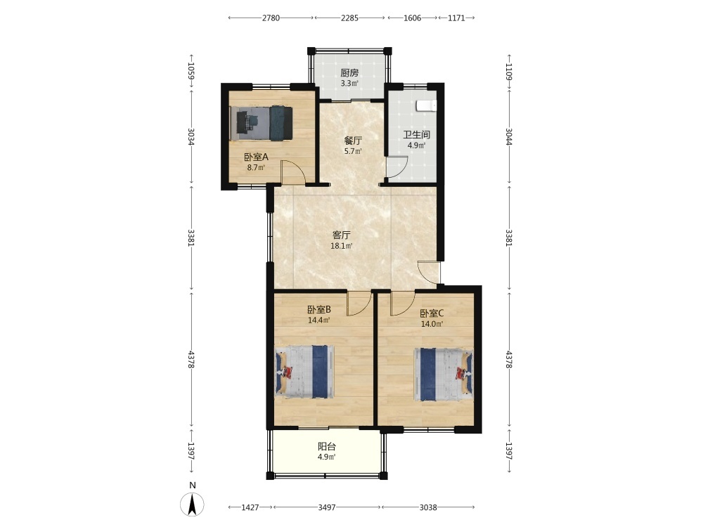 南京明月新寓二手房房源图片