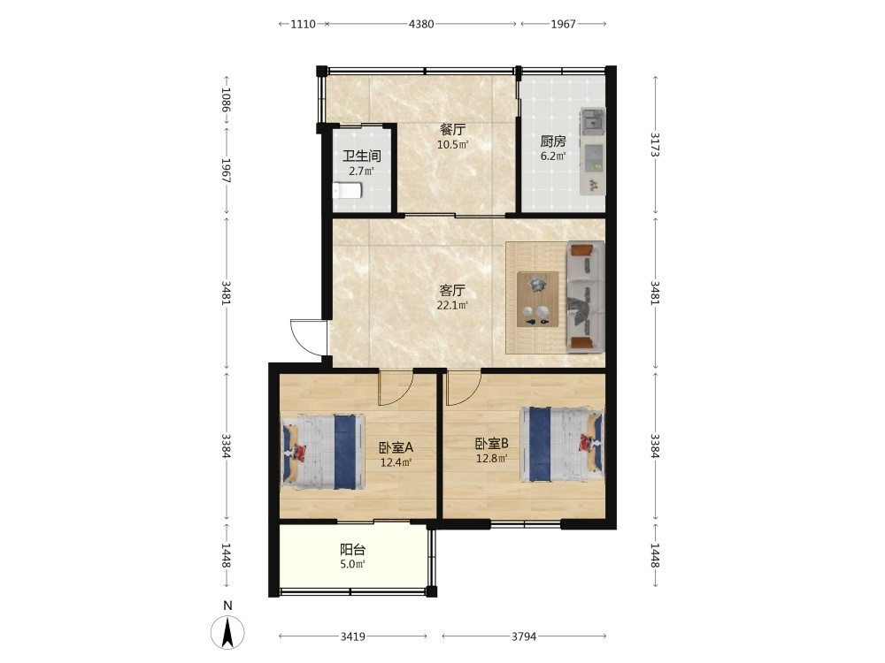 南京金发公寓二手房房源图片
