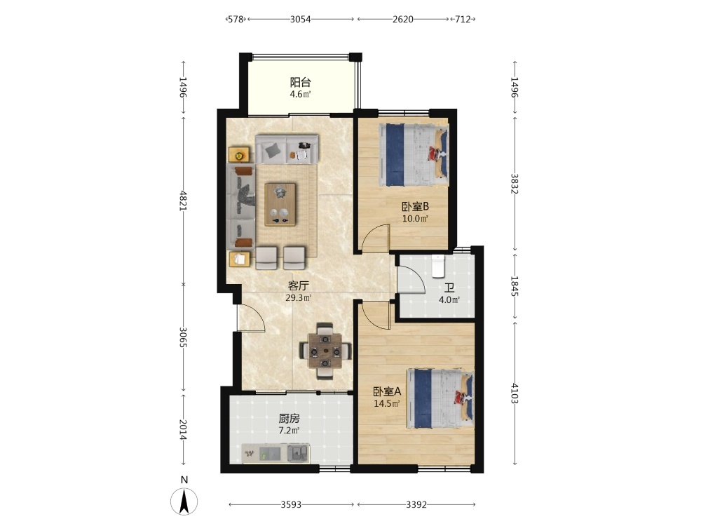 南京东方龙湖湾东湖苑二手房房源图片