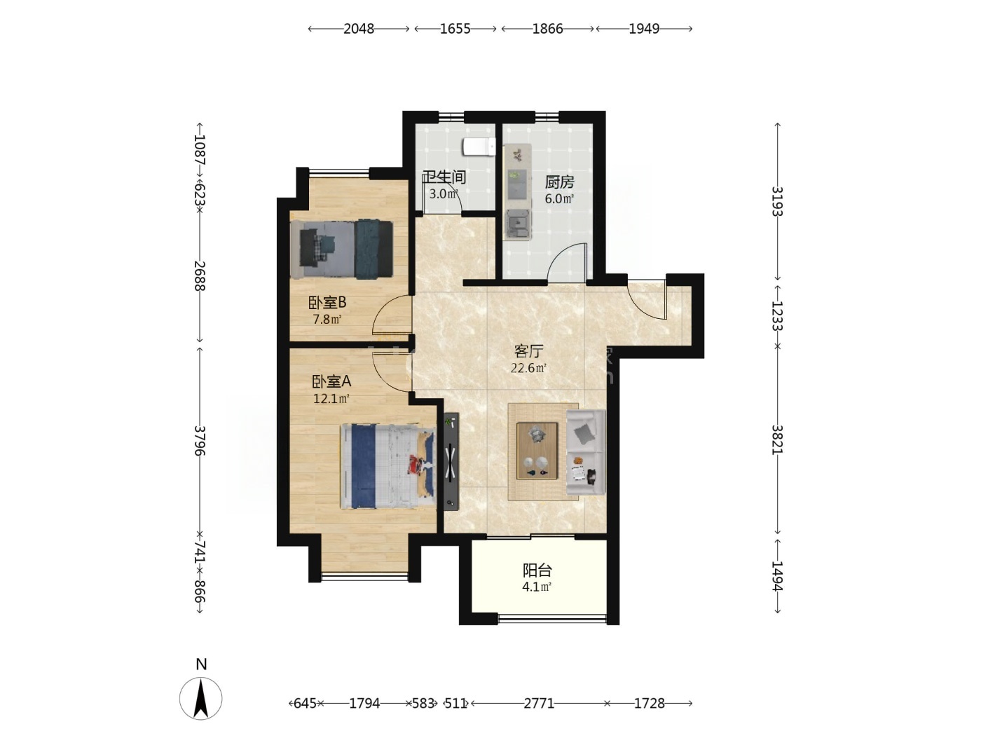 南京万科翡翠公园二手房房源图片