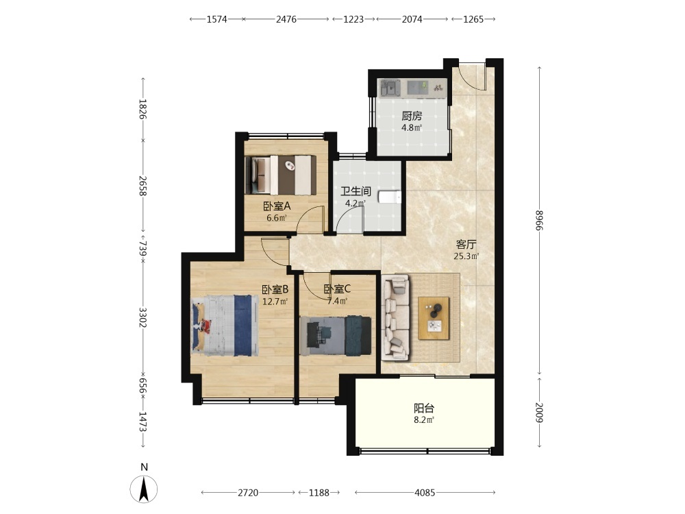 南京雅居乐雅郡兰庭二手房房源图片