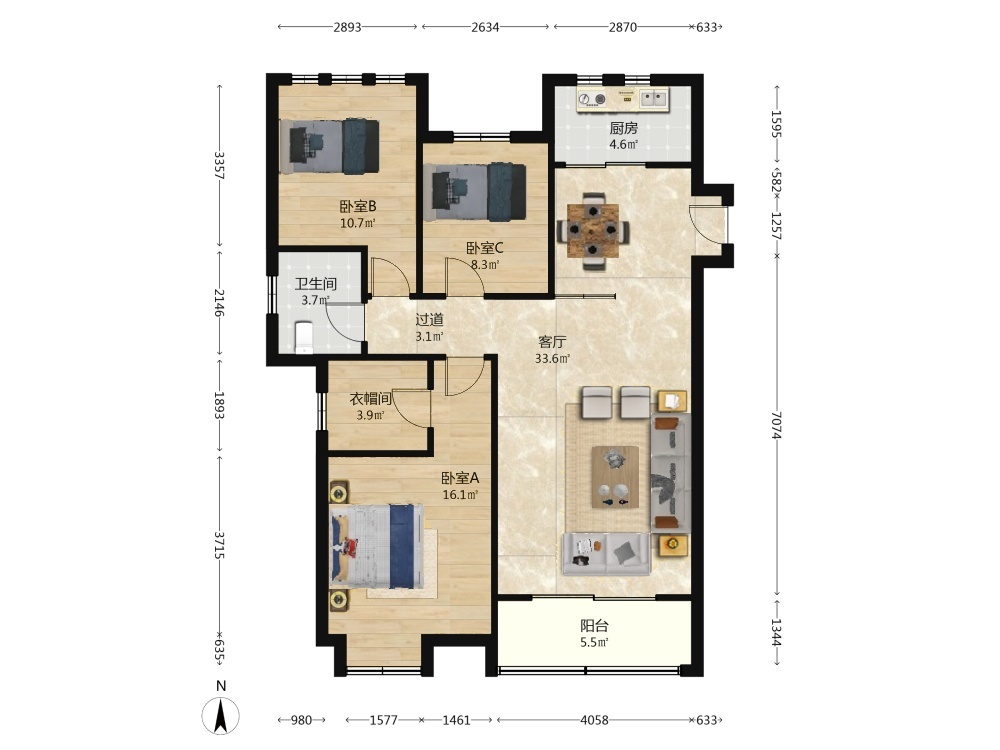 南京上坊新城二手房房源图片