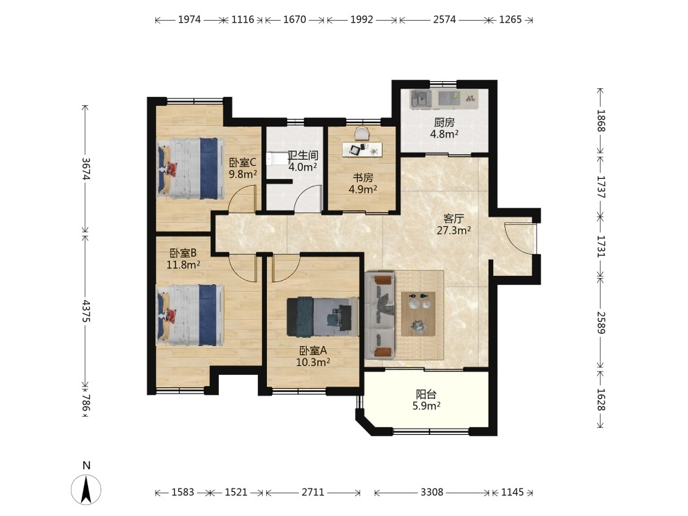 南京融侨悦城二手房房源图片